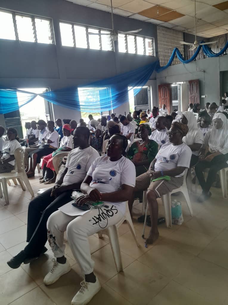 Participants at the 2026 International White Cane Day